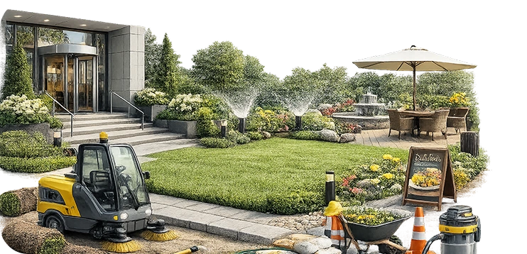 Благоустройство коммерческих объектов